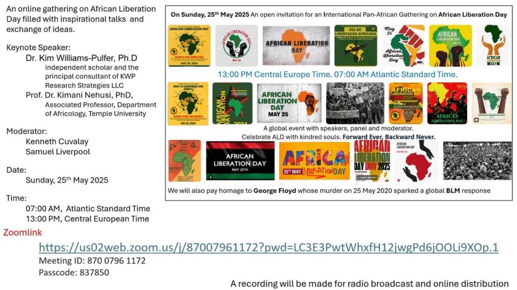 Announcement of the webinar 